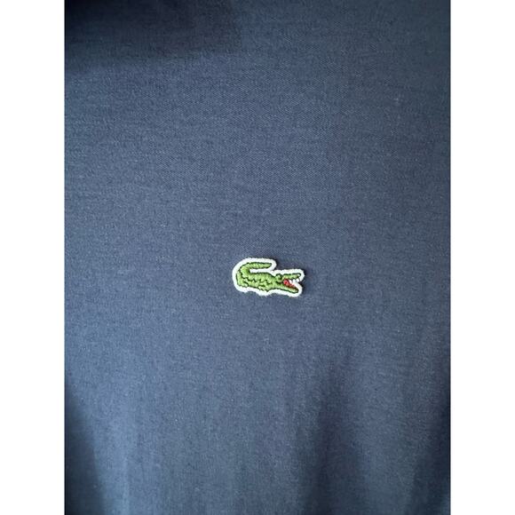 Men's Lacoste Short Sleeve Polo Shirt In Navy 4XL, Regular Fit - Picture 6 of 6